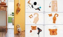 diy, diy projects, diy craft, handmade, diy ideas, diy cute fabric cat