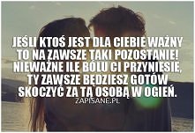 Jeśli ktoś jest dla Ciebie...