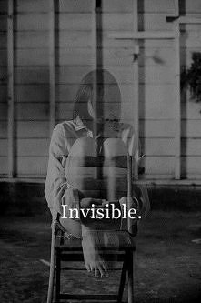 invisible.