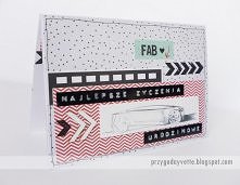 Męska kartka urodzinowa