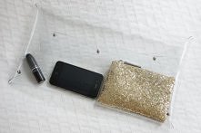 DIY TRANSPARENT CLUTCH BAG (link)