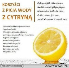 woda z cytryną