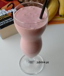 Shake truskawkowo-bananowy