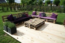 meble na taras z palet