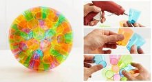diy, diy projects, diy craft, handmade, diy ideas, diy plastic cup lampshade