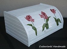 chlebak tulipany Cudawianki Handmade