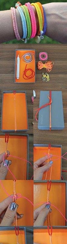 Kolorowe bransoletki