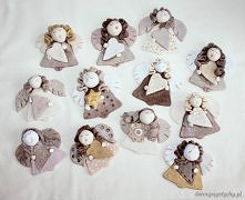 Aniołki z masy solnej.