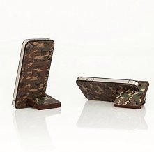 Camo Plywood iPhone Stand by Wood'd