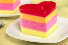 PTASIE MLECZKO

Składniki:

1 puszka mleka skondensowanego niesłodzonego
1 galaretka dowolna 

Mleko musi być dobrze schłodzone w lodówce. Przygotować galaretkę z połową zalecan...