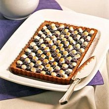 blueberry checker tart
