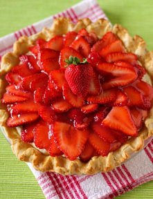 Strawberry Coconut Cream Pie