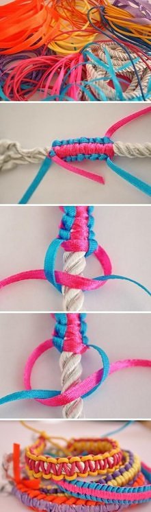 Wystarczy sznurek i wstążki !