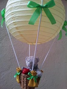 Abażur Latający Balon z misiem
Zaprawszam na Allegro