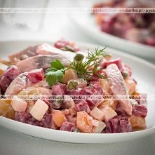 Sałatka śledziowa z burakami