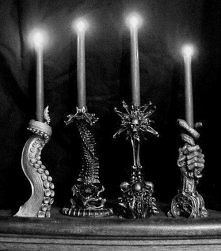 Octopus - black metal.