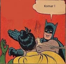 this is komar, bitch.