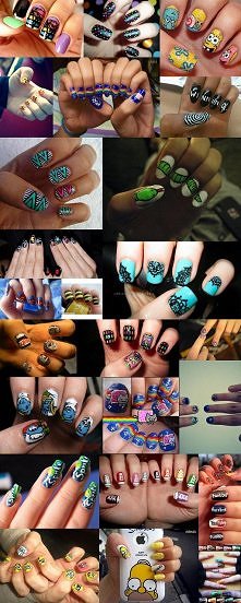 Paznokietki :D 
Spongeboob ...