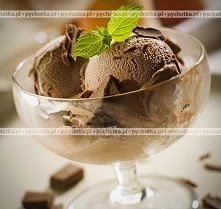 Gałki lodowe z czekoladą