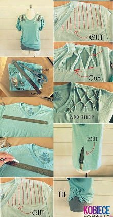 MEGA POMYSŁ NA BLUZKĘ!!!