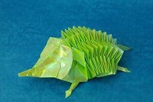 origami, animal, hedgehog