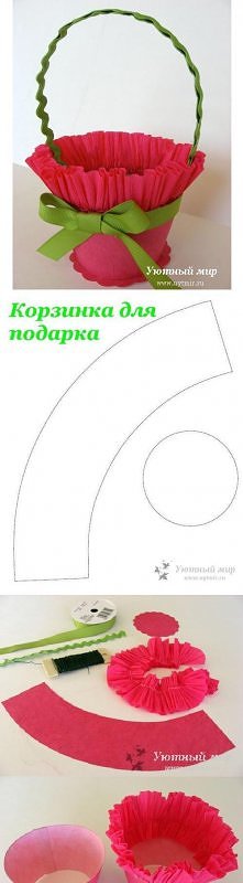 simple, gift, basket