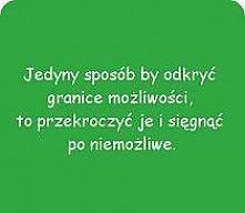 Dlatego działaj, rozwijaj się, miej wysokie aspiracje. A w chwili gdy czujesz,że nie dasz rady. Pamiętaj,że dasz!