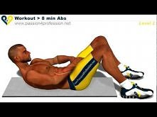 8 Min Abs Workout - Level 2 (ThePro9411)