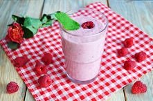 koktajl malinowo miętowy