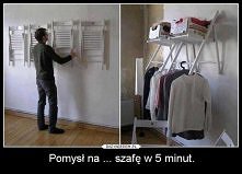 Pomysł na szafę w 5 minut!!