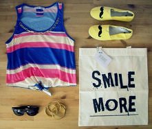 Ręcznie malowane torby eko♥ Możliwość zakupu za jedyne 20pln. Znajdź SHESHEBAGS na facebooku;]