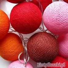 Tropical Cotton - Cotton Ball Lights w purpurach!