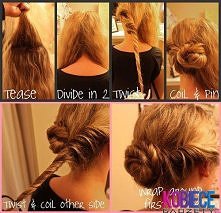 UPIĘCIE WŁOSÓW Z DWÓCH PROS...