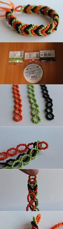 diy, triple, braided, bracelet
