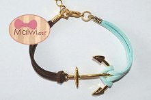 KOTWICA pozłacana, brąz + t...