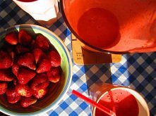 strawberries smoothies!