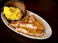 Kurczak w kokosowej panierc...