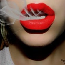 red lips