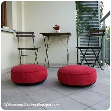 poduszki na podłogę/ na balkon