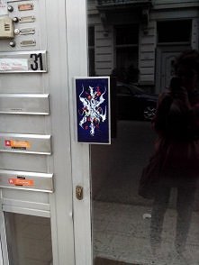 Klamka drzwi wejściowych. J...