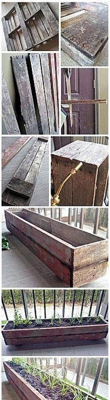 Skrzynka na kwiaty, zioła i...