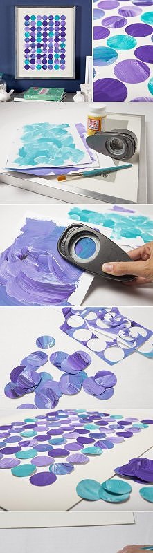 diy, handmade, colorful, panel