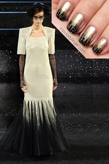 z pokazu Chanel Couture.