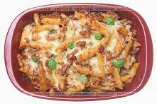 Penne zapiekane z cukinią