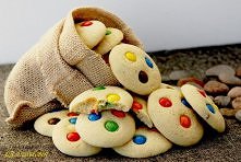 ciasteczka m&m