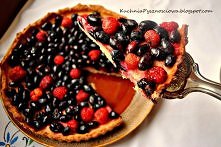 tarta z kremem z maślanki i...