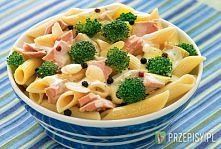 Brokułowa sałatka marynarza - składniki:
 makaron - 200 gramów
 Sos sałatkowy...