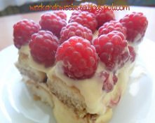 Malinowe tiramisu:
przepis ...