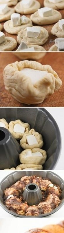 :)CHEESE CREAM CHLEB MONKEY CINNAMON