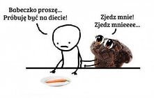 Szkoda, że słodycze nie mają głosu, tak samo jak ryby :D